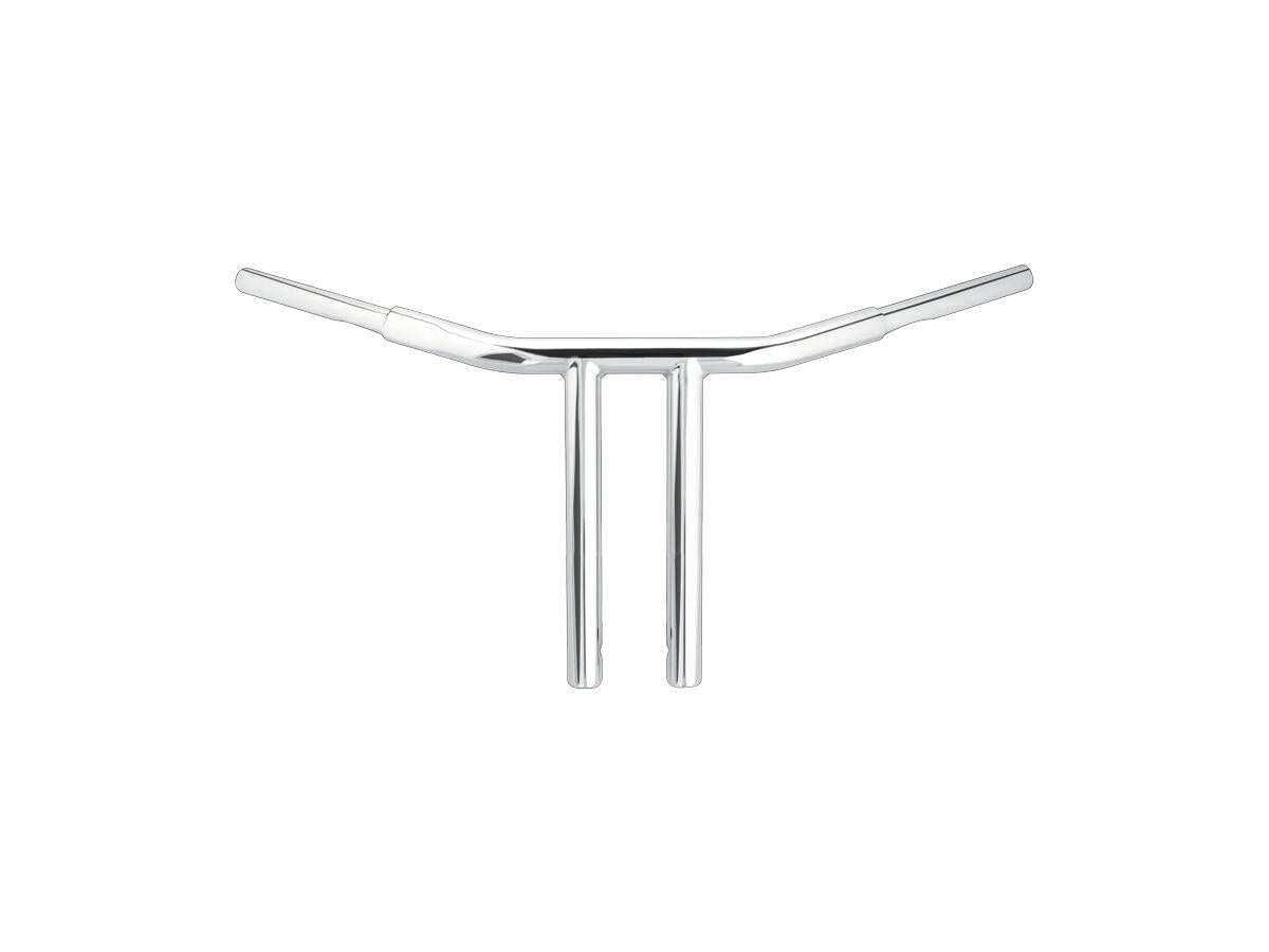 Wild 1 12 Chubby Chopper T Bar Handlebar Non Dimpled 3 Hole Chrome 1 1/4" Throttle By Wire Throttle Cables Wild 1 Default Title