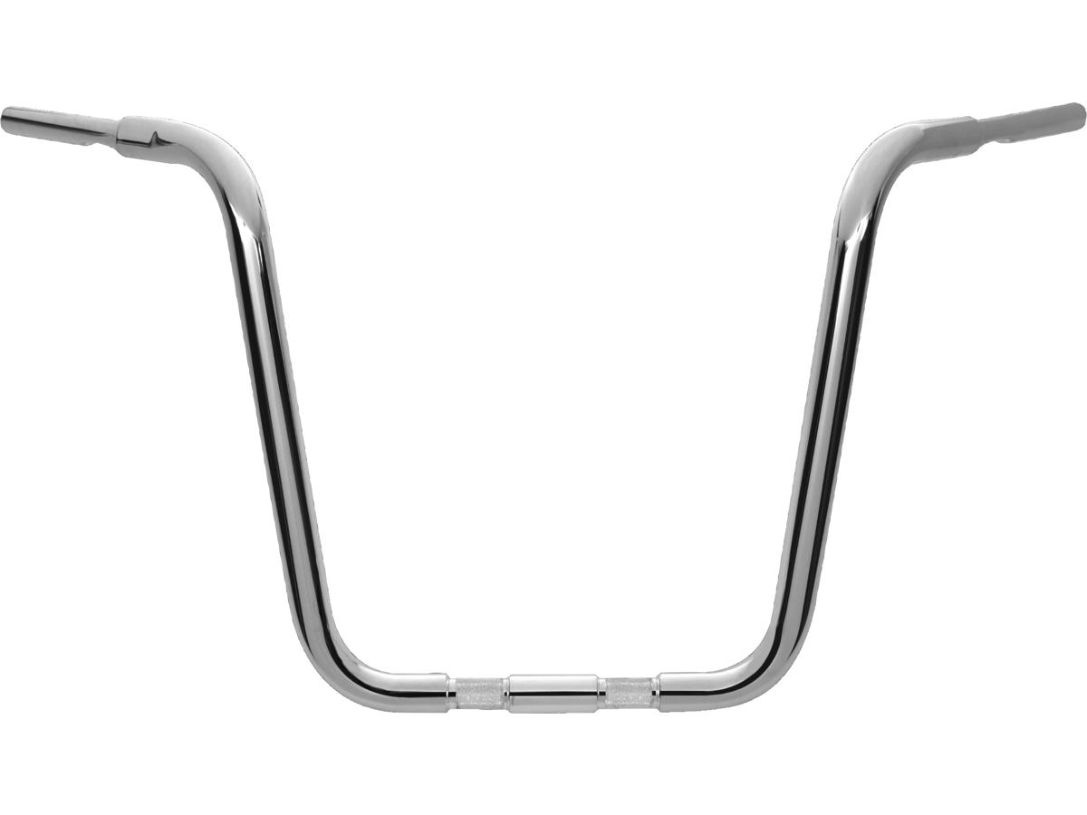 Wild 1 16 Chubby Classic Ape Hanger Handlebar For Springer Non Dimpled 3 Hole Chrome 1 1/4" Throttle By Wire Throttle Cables Wild 1 Default Title