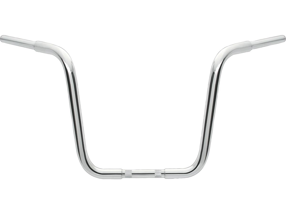 Wild 1 14 Chubby Classic Ape Hanger Handlebar Non Dimpled 3 Hole Chrome 1 1/4" Throttle By Wire Throttle Cables Wild 1 Default Title