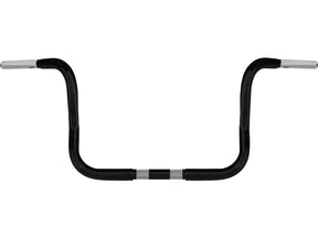 Wild 1 10 Chubby Bagger Ape Handlebar Non Dimpled 3 Hole Black Powder Coated 1 1/4" Throttle By Wire Throttle Cables Wild 1 Default Title