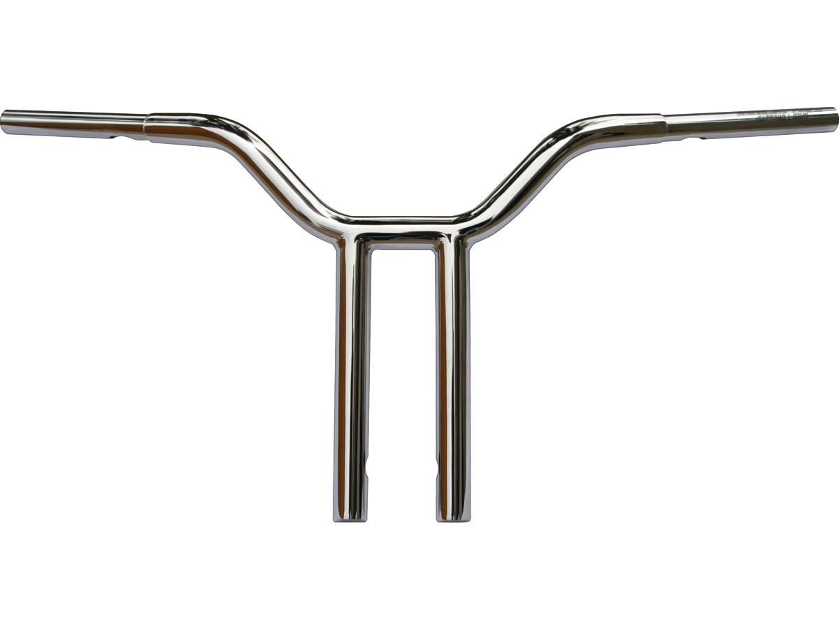 Wild 1 14 Chubby Mx Street Fighter Handlebar Non Dimpled 3 Hole Chrome 1 1/4" Throttle By Wire Throttle Cables Wild 1 Default Title