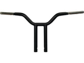 Wild 1 14 Chubby Mx Street Fighter Handlebar Non Dimpled 3 Hole Black 1 1/4" Throttle By Wire Throttle Cables Wild 1 Default Title