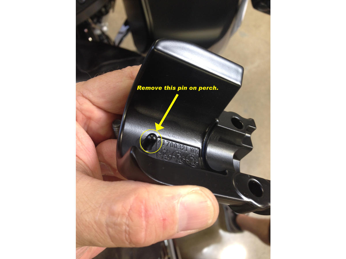 Wild 1 1" Downwards Cable Routing Handlebar Clamping System Aluminium Raw 1" Wild 1