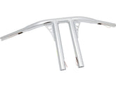 Santee 10 Straight Up T Bar Handlebar Non Dimpled 4 Hole Chrome 1 1/4" Throttle By Wire Throttle Cables Santee Default Title