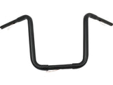 Santee 14 Standard Ape Hanger Handlebar Non Dimpled 3 Hole Black Powder Coated 1 1/4" Throttle By Wire Throttle Cables Santee Default Title