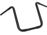 Santee 17 Standard Ape Hanger Handlebar Non Dimpled 3 Hole Black Powder Coated 1 1/4" Throttle By Wire Throttle Cables Santee Default Title