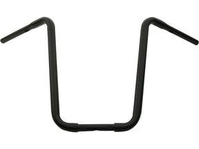 Santee 19 Standard Ape Hanger Handlebar Non Dimpled 3 Hole Black Powder Coated 1 1/4" Throttle By Wire Throttle Cables Santee Default Title