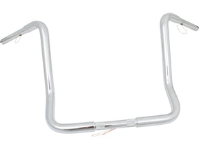 Santee 17 Dresser Ape Hanger Handlebar Non Dimpled 3 Hole Chrome 1 1/4" Throttle By Wire Throttle Cables Santee Default Title