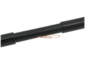 Santee 17 Dresser Ape Hanger Handlebar Non Dimpled 3 Hole Black Powder Coated 1 1/4" Throttle By Wire Throttle Cables Santee