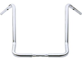Santee 19 Dresser Ape Hanger Handlebar Non Dimpled 3 Hole Chrome 1 1/4" Throttle By Wire Throttle Cables Santee Default Title
