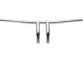 Santee 10 T Bar Handlebar Non Dimpled 4 Hole Chrome 1 1/4" Throttle By Wire Throttle Cables Santee Default Title