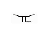 Wild 1 1 1/4" Chubby Pullback Drag Handlebar Non Dimpled 3 Hole Black Powder Coated 1 1/4" Throttle By Wire Throttle Cables Wild 1 Default Title