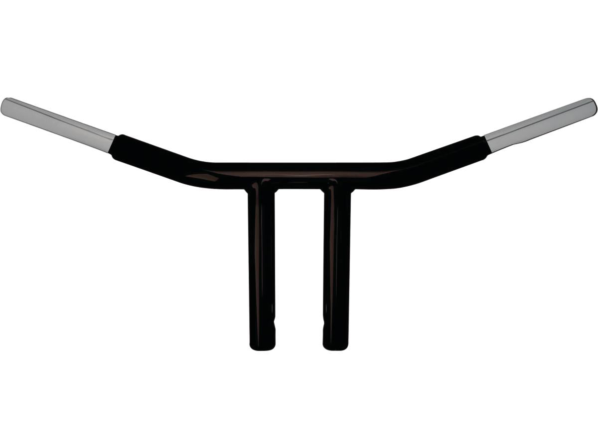 Wild 1 8 Chubby Chopper T Bar Handlebar Non Dimpled 3 Hole Black 1 1/4" Throttle By Wire Throttle Cables Wild 1 Default Title