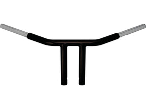 Wild 1 8 Chubby Chopper T Bar Handlebar Non Dimpled 3 Hole Black 1 1/4" Throttle By Wire Throttle Cables Wild 1 Default Title