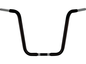 Wild 1 16 Chubby Classic Ape Hanger Handlebar Non Dimpled 3 Hole Black Powder Coated 1 1/4" Throttle By Wire Throttle Cables Wild 1 Default Title