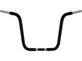 Wild 1 14 Chubby Classic Ape Hanger Handlebar Non Dimpled 3 Hole Black Powder Coated 1 1/4" Throttle By Wire Throttle Cables Wild 1 Default Title