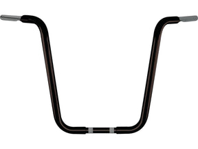 Wild 1 18 Chubby Classic Ape Hanger Handlebar Non Dimpled 3 Hole Black Powder Coated 1 1/4" Throttle By Wire Throttle Cables Wild 1 Default Title