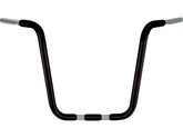 Wild 1 16 Chubby Classic Ape Hanger Handlebar For Springer Non Dimpled 3 Hole Black Powder Coated 1 1/4" Throttle By Wire Throttle Cables Wild 1 Default Title