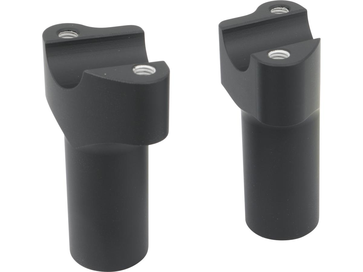 Wild 1 6 Chubby Straight Risers Black Powder Coated 1" Wild 1 Default Title