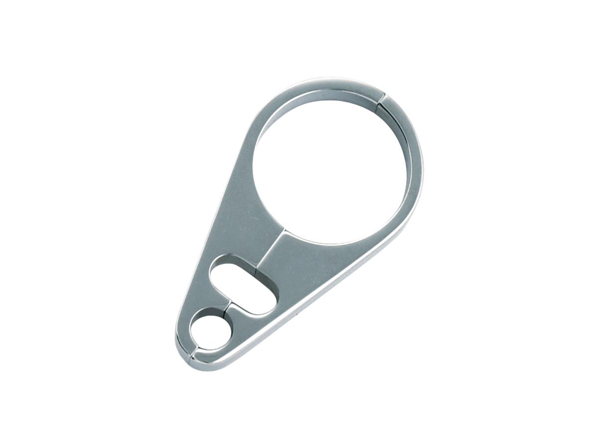 Wild 1 Billet 1 1/4" Cable Clamps For Dual Throttle Cables And Brake Line Chrome Wild 1 Default Title