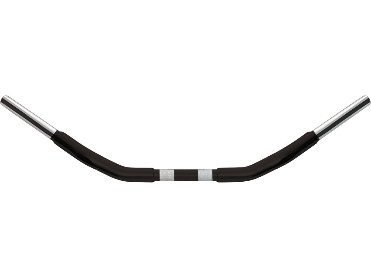 Wild 1 1 1/4" Chubby Street Fighter Handlebar Non Dimpled 3 Hole Black Powder Coated 1 1/4" Throttle By Wire Throttle Cables Wild 1 Default Title