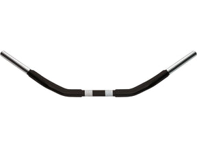 Wild 1 1 1/4" Chubby Street Fighter Handlebar Non Dimpled 3 Hole Black Powder Coated 1 1/4" Throttle By Wire Throttle Cables Wild 1 Default Title