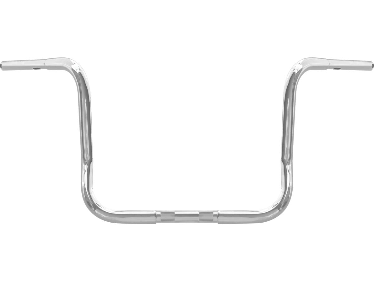 Wild 1 12.5 Chubby Bagger Ape Handlebar Non Dimpled 3 Hole Chrome 1 1/4" Throttle By Wire Throttle Cables Wild 1 Default Title