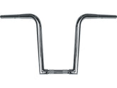 Wild 1 14 Chubby Outlaw `Z` Ape Handlebar Non Dimpled 3 Hole Chrome 1 1/4" Throttle By Wire Throttle Cables Wild 1 Default Title