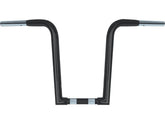 Wild 1 14 Chubby Outlaw `Z` Ape Handlebar Non Dimpled 3 Hole Black Powder Coated 1 1/4" Throttle By Wire Throttle Cables Wild 1 Default Title