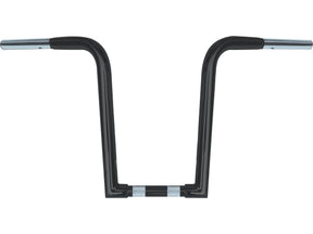 Wild 1 14 Chubby Outlaw `Z` Ape Handlebar Non Dimpled 3 Hole Black Powder Coated 1 1/4" Throttle By Wire Throttle Cables Wild 1 Default Title