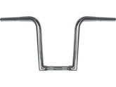 Wild 1 12 Chubby Outlaw `Z` Ape Handlebar Non Dimpled 3 Hole Chrome 1 1/4" Throttle By Wire Throttle Cables Wild 1 Default Title
