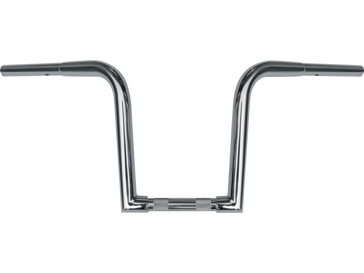 Wild 1 10 Chubby Outlaw `Z` Ape Handlebar Non Dimpled 3 Hole Chrome 1 1/4" Throttle By Wire Throttle Cables Wild 1 Default Title