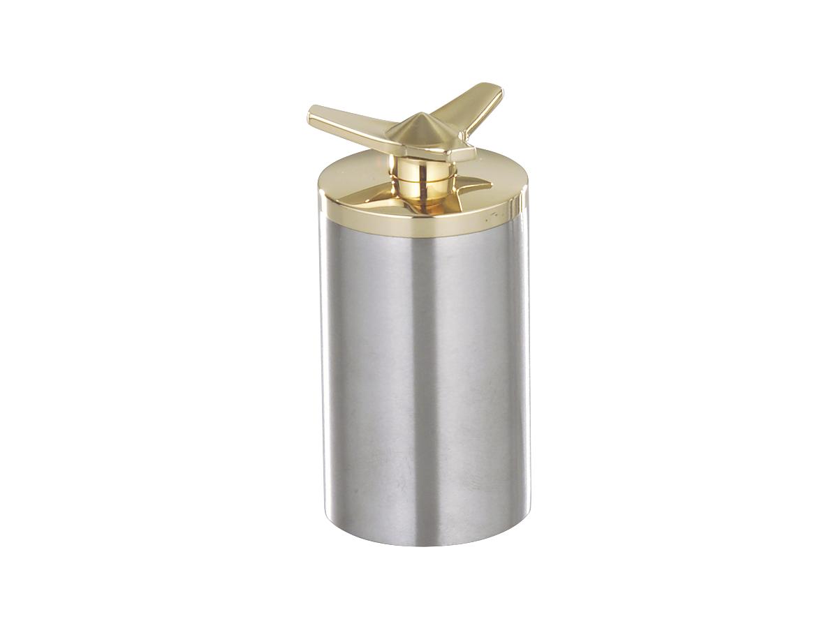 Kustom Tech Spinner Weld In Gas Cap Brass Polished Kustom Tech Default Title