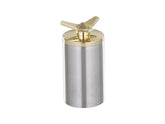 Kustom Tech Spinner Weld In Gas Cap Brass Polished Kustom Tech Default Title