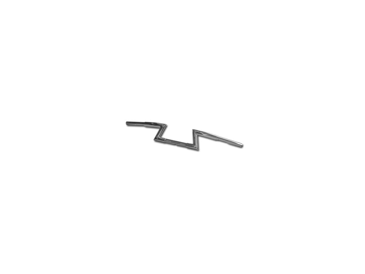 Fehling 1 1/4" Z Bar With 1" Clamp Diameter Handlebar Dimpled 3 Hole Chrome 120 Mm Fehling Default Title