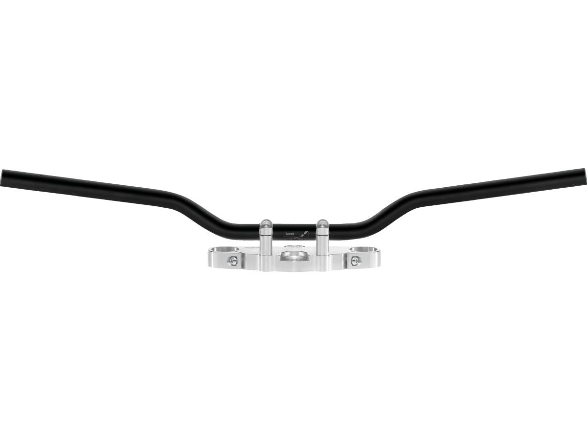 Trw 1" Speedfighter Handlebar Non Dimpled Black Powder Coated 1" Trw Default Title