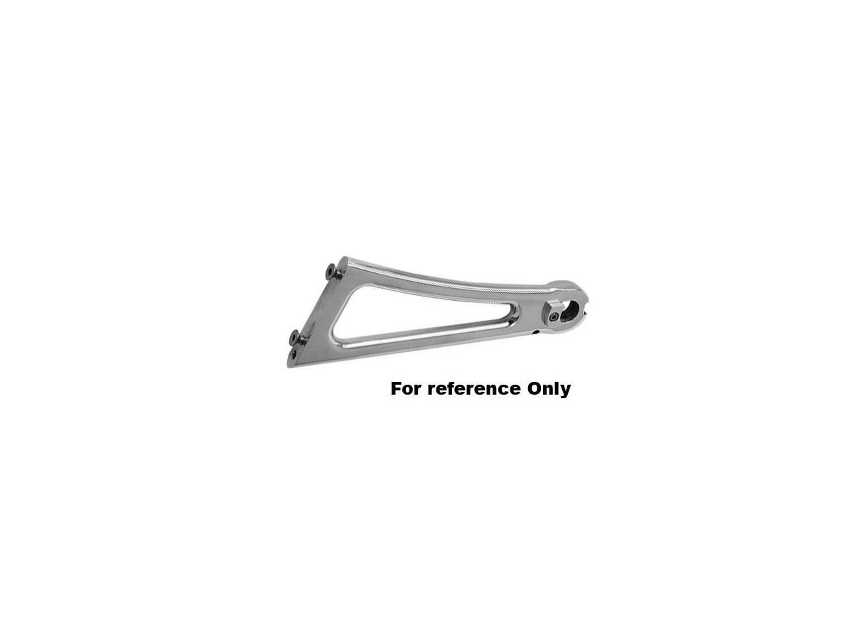 Hells Kitchen Choppers Axle Mount Side Mount License Plate Bracket For 1" Axles Aluminium Polished Hells Kitchen Choppers
