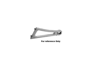 Hells Kitchen Choppers Axle Mount Side Mount License Plate Bracket For 1" Axles Aluminium Polished Hells Kitchen Choppers