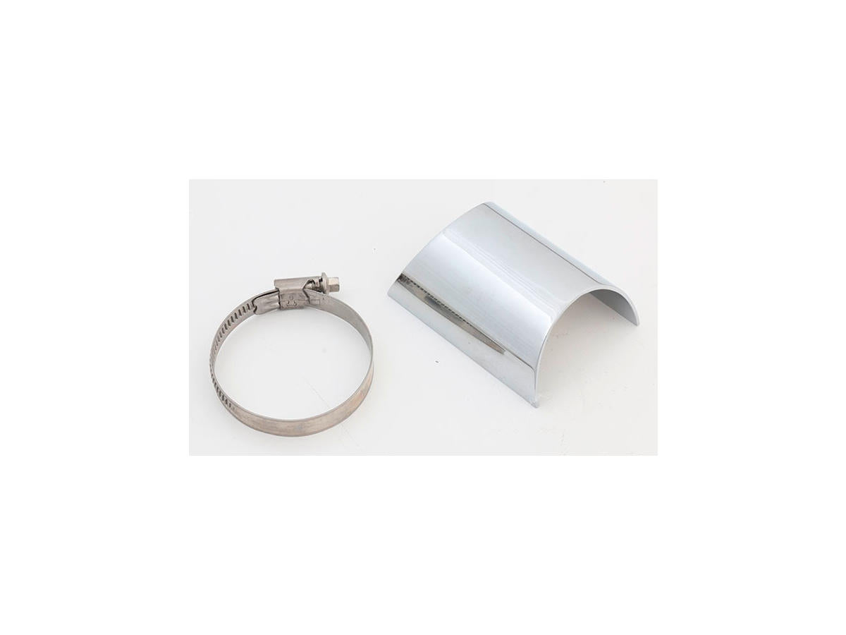 Bsl Rear Straight E3 Heatshield S/S Chr. Heat Shield Rear Bsl Default Title