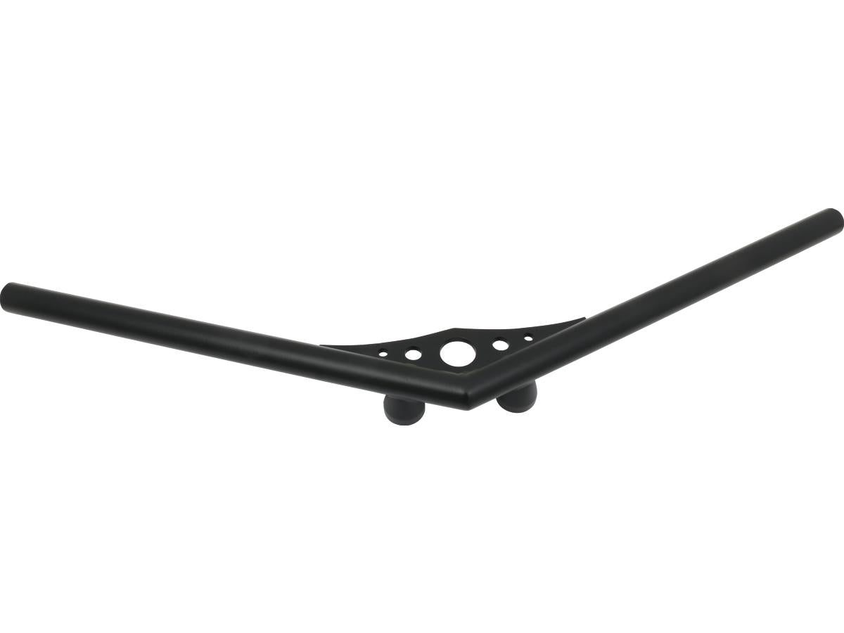 Santee Bonanza Flat Handlebar Non Dimpled Black Powder Coated 1" Throttle Cables Santee Default Title