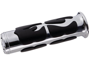 Kuryakyn Iso Flame Grips Chrome 1" Throttle Cables Kuryakyn Default Title