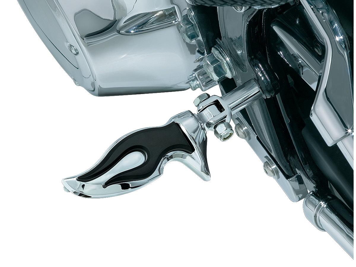 Kuryakyn Flamin Foot Pegs Chrome Kuryakyn Default Title