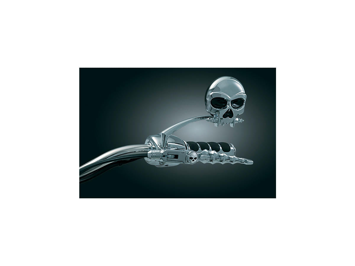 Kuryakyn Zombie Hand Control Levers Chrome Cable Clutch Kuryakyn