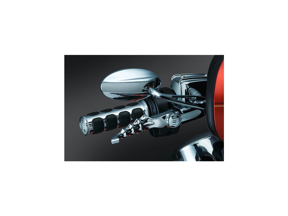 Kuryakyn Zombie Hand Control Levers Chrome Cable Clutch Kuryakyn