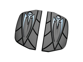 Kuryakyn Zombie Passenger Floorboard Insert For Hd D Shaped Boards Chrome Kuryakyn Default Title
