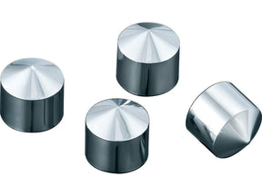 Kuryakyn Peaked Rocker Box Bolt Cover Chrome Kuryakyn Default Title
