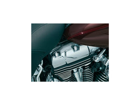 Kuryakyn Peaked Rocker Box Bolt Cover Chrome Kuryakyn