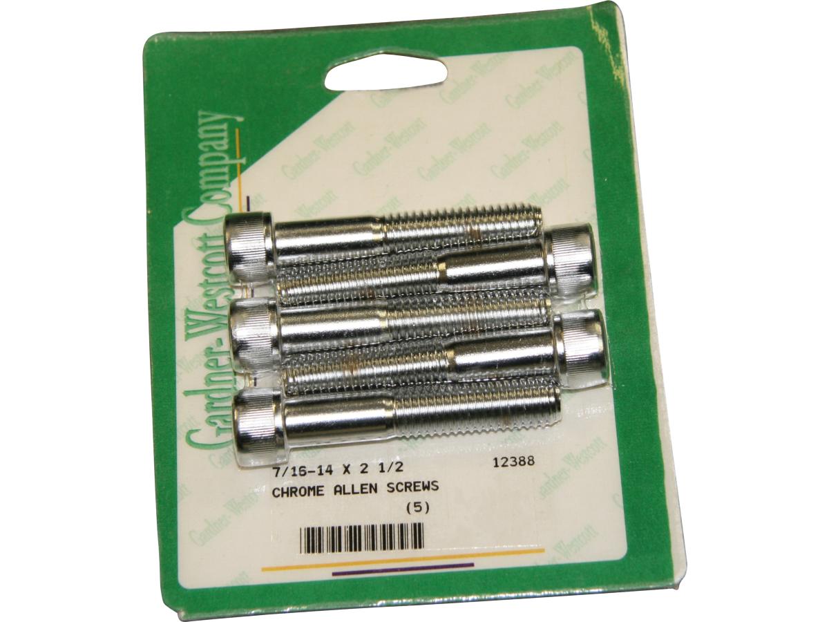 Gardner Westcott Company Knurled Extended Belt Sprocket Mounting Kit Chrome Gardner Westcott Company Default Title