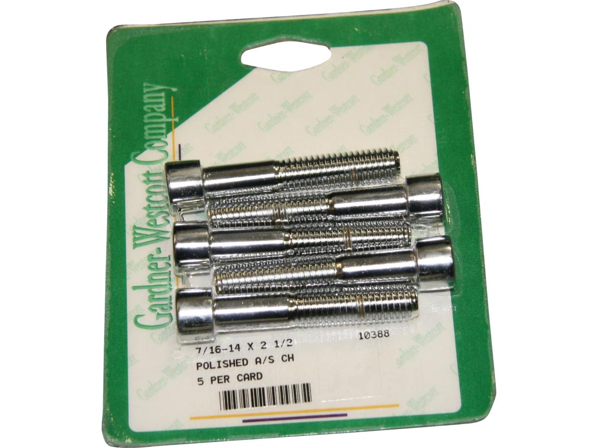 Gardner Westcott Company Smooth Extended Belt Sprocket Mounting Kit Chrome Gardner Westcott Company Default Title