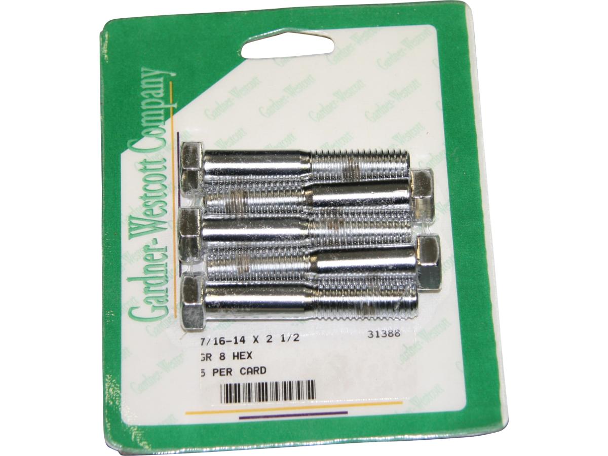 Gardner Westcott Company Extended Belt Sprocket Mounting Kit Chrome Gardner Westcott Company Default Title
